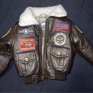 Infant 18M aviation bomber jacket